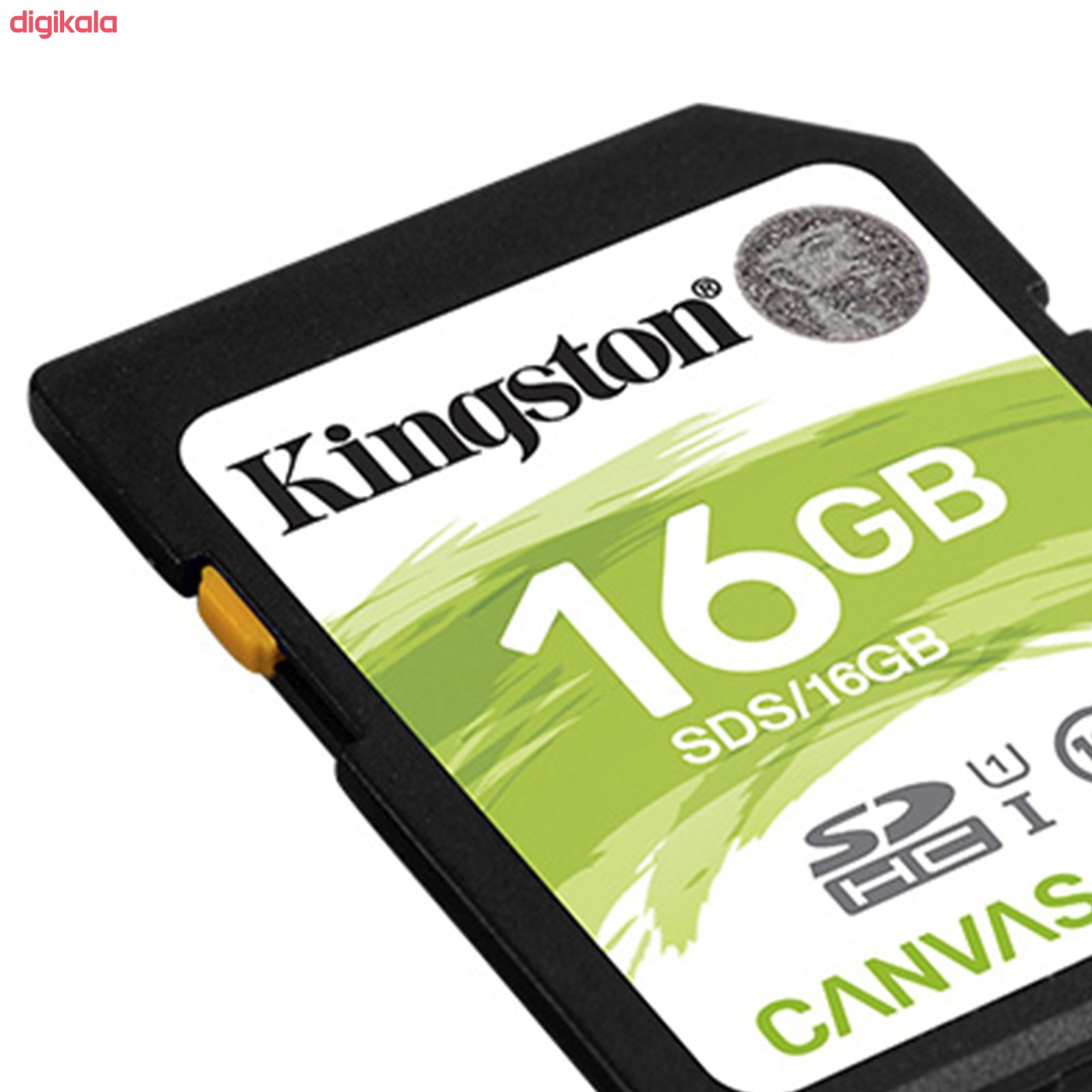 خرید کارت حافظه SDXC کینگستون مدل CANVAS Select کلاس 10 استانداردUHS-I U1سرعت 80MBps ظرفیت 16 گیگابایت با قیمت مناسب