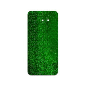 MAHOOT Green-Holographic Cover Sticker for Samsung Galaxy J4 Core
