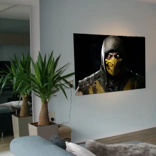 تابلو شاسی طرح Mortal Kombat مدل scorpion 402