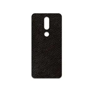 MAHOOT Dark-Brown-Leather Cover Sticker for Nokia 7.1