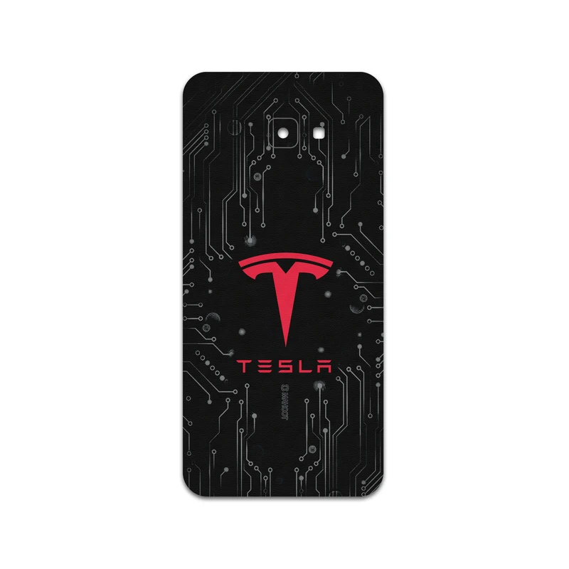 برچسب پوششی ماهوت مدل TESLA-Motors مناسب برای گوشی موبایل سامسونگ Galaxy J4 Core