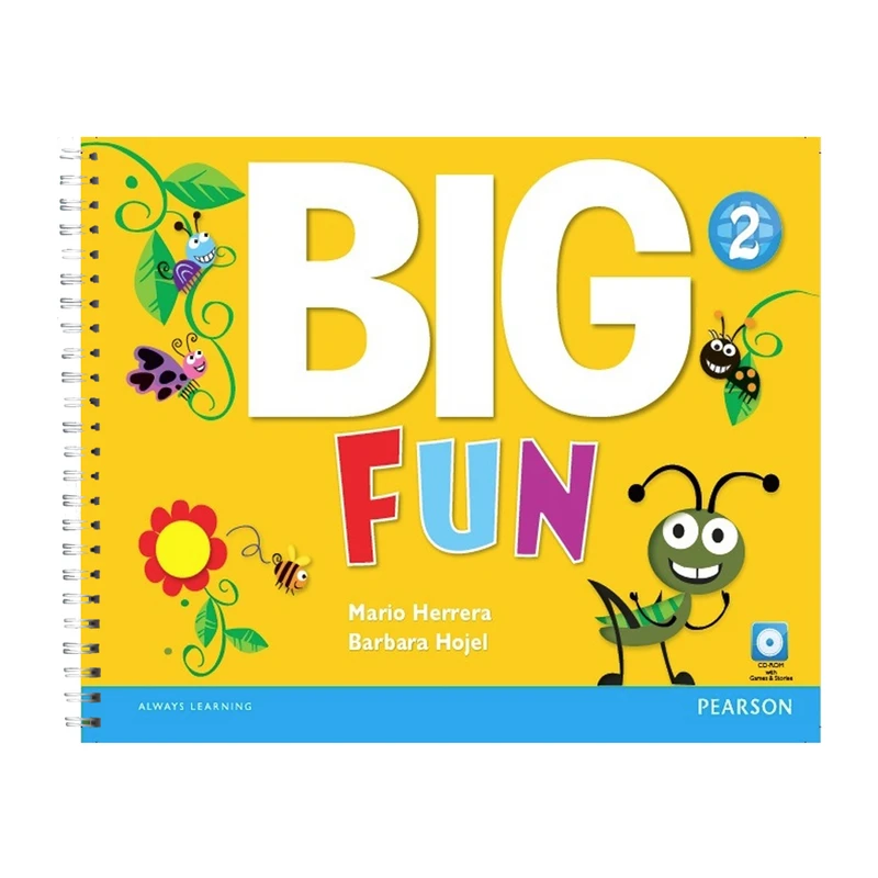 کتاب Big Fun 2 اثر Mario Herrara And Barbara Hojel انتشارات Pearson