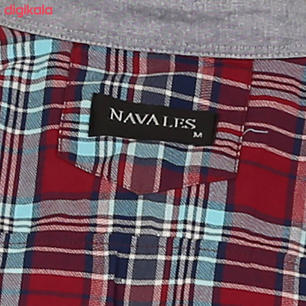 پیراهن مردانه ناوالس کد SlmFit-2095-rd