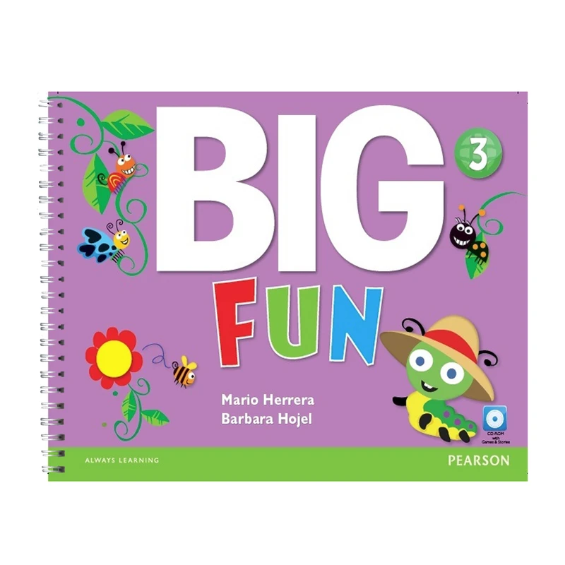 کتاب Big Fun 3 اثر Mario Herrara And Barbara Hojel انتشارات Pearson