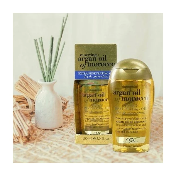 عکس شماره 4 : روغن مو او جی ایکس مدل extra penetrating oil حجم 100 میلی لیتر