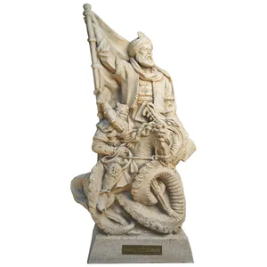 مجسمه تندیس و پیکره شهریار مدل تندیس حکیم ابوالقاسم فردوسی کد M170-2