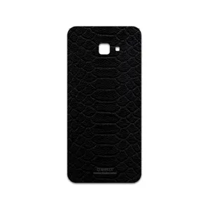 MAHOOT Black-Snake-Leather Cover Sticker for Samsung Galaxy J4 Core