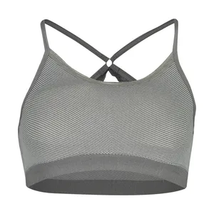   نیم تنه ورزشی زنانه کد G2 رنگ طوسی