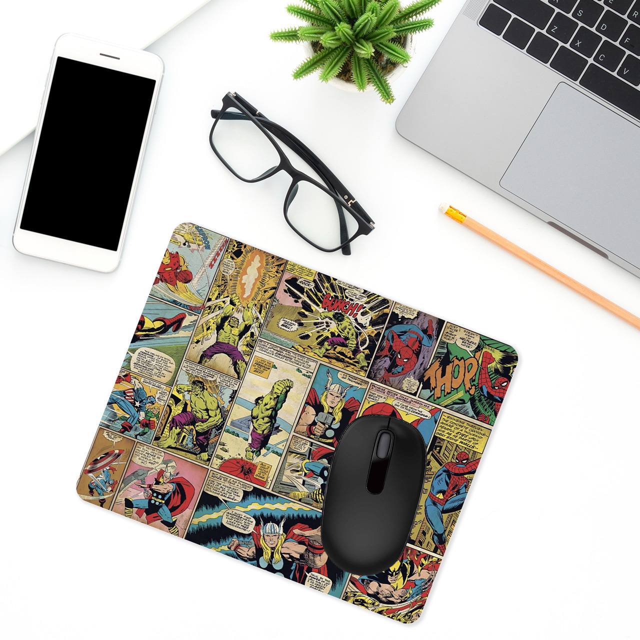 ماوس پد طرح کامیک بوک مدل MP1382