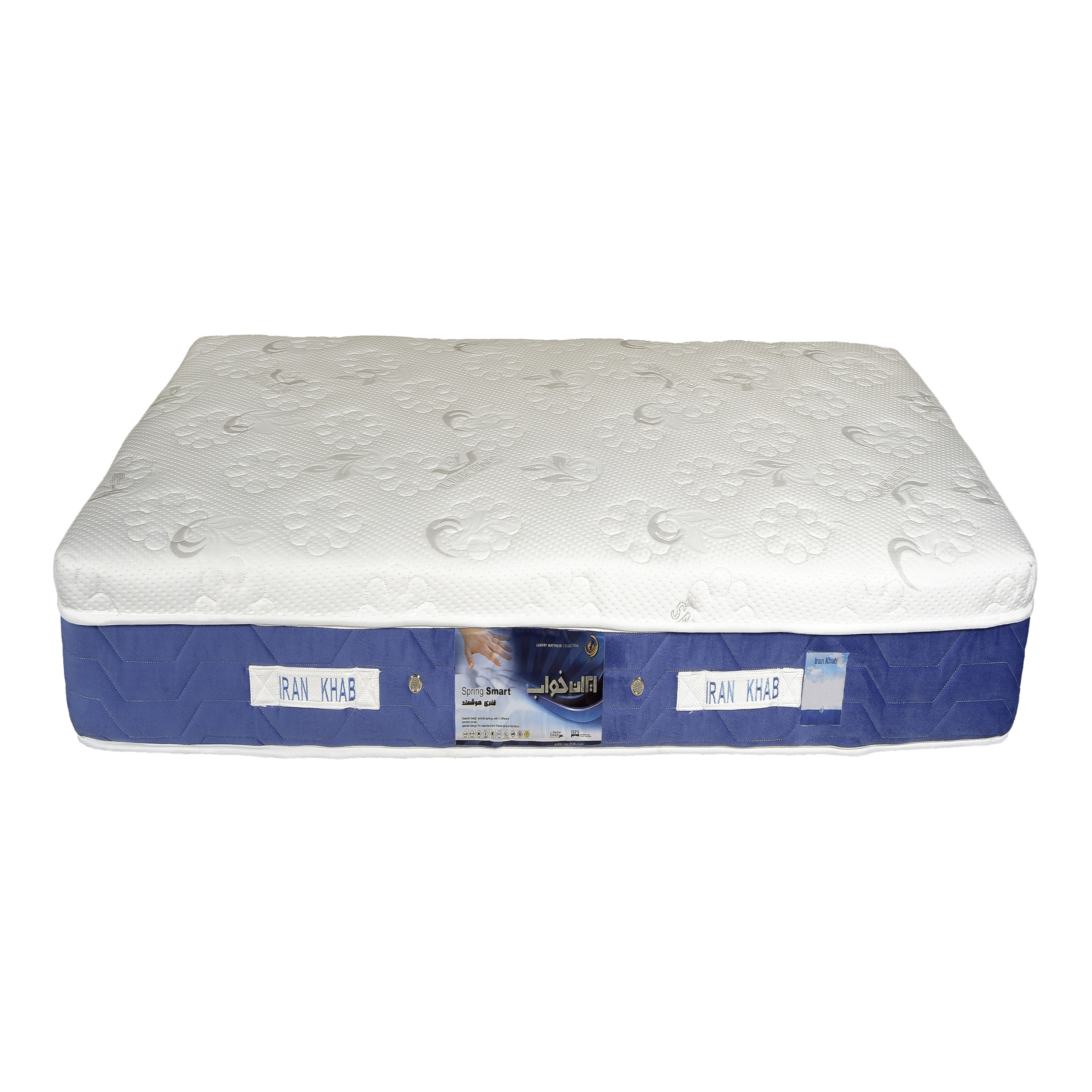 تشک ایران خواب مدل Spring Smart یک نفره سایز 200×120 سانتی متر