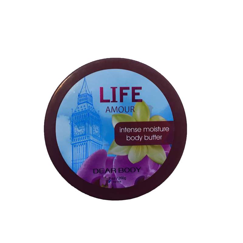 کره بدن دیر بادی مدل life amour مقدار 200 گرم کره بدن دیر بادی مدل life amour مقدار 200 گرم