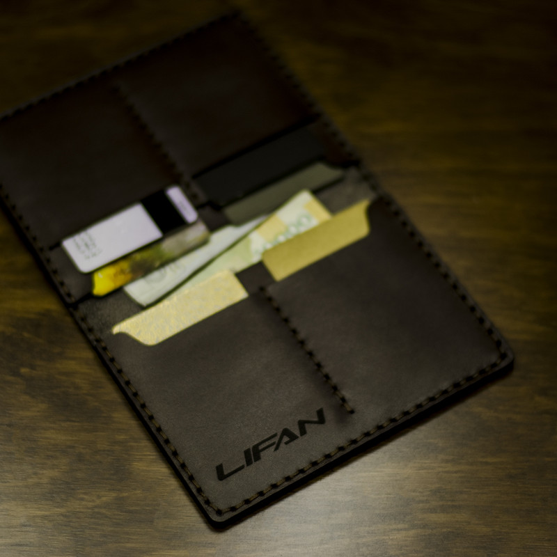 کیف مدارک چرمینه اسپرت طرح لیفان کد 57024