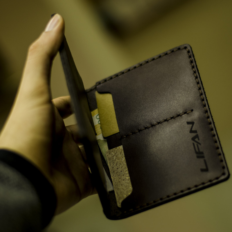 کیف مدارک چرمینه اسپرت طرح لیفان کد 57024