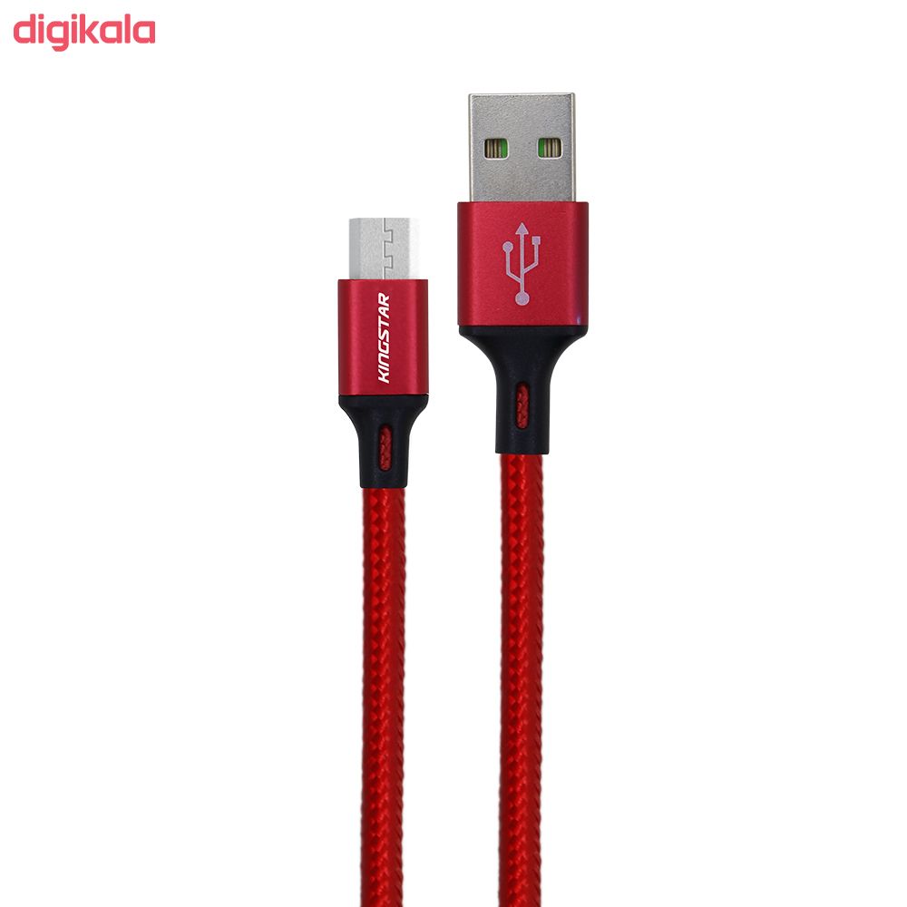 مشخصات قیمت و خرید کابل تبدیل Usb به Microusb کینگ استار مدل K17a طول 1 5 متر دیجی کالا