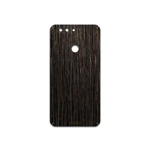 MAHOOT Dark-Gold-Stripes-Wood Cover Sticker for Elephone P8 Mini