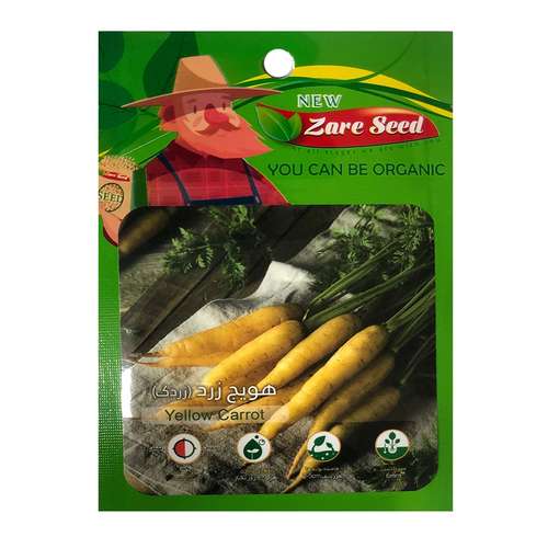 بذر هویج زرد (زردک) پاسارگاد کشت زارع کد zs107