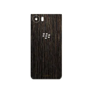 MAHOOT Dark-Gold-Stripes-Wood Cover Sticker for BlackBerry Keyone-DTEK70