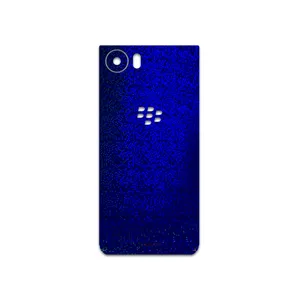 MAHOOT Blue-Holographic Cover Sticker for BlackBerry Keyone/DTEK70