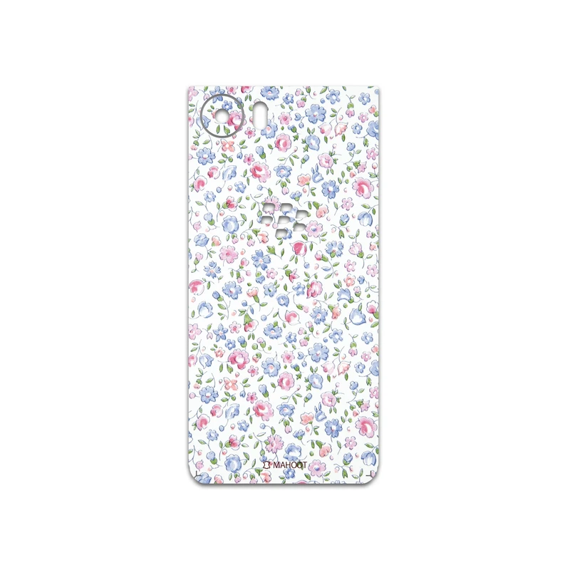 برچسب پوششی ماهوت مدل Painted-Flowers مناسب برای گوشی موبایل بلک بری Keyone-DTEK70