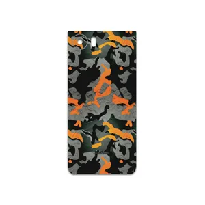 MAHOOT Autumn-Army Cover Sticker for BlackBerry Keyone/DTEK70