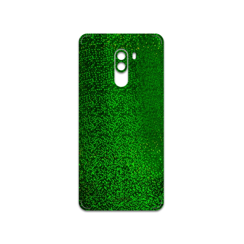 برچسب پوششی ماهوت مدل Green-Holographic مناسب برای گوشی موبایل شیائومی POCOPHONE F1