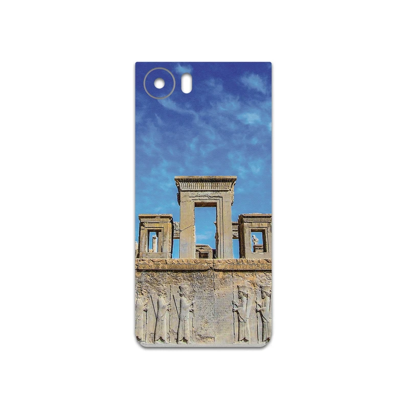 برچسب پوششی ماهوت مدل TAKHT-e-JAMSHID مناسب برای گوشی موبایل بلک بری Keyone-DTEK70