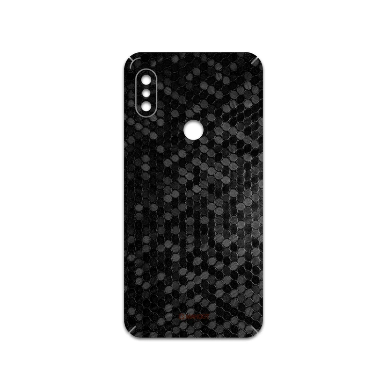 برچسب پوششی ماهوت مدل Honey-Comb-Circle مناسب برای گوشی موبایل شیائومی Redmi Note 6 Pro