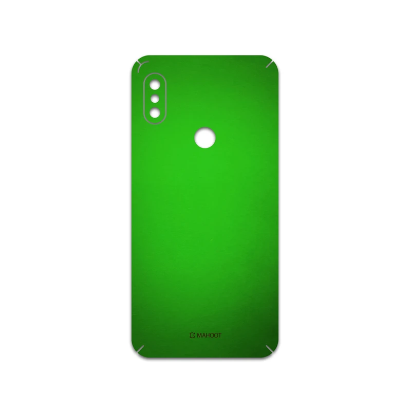 برچسب پوششی ماهوت مدل Metallic-Green مناسب برای گوشی موبایل شیائومی Redmi Note 6 Pro