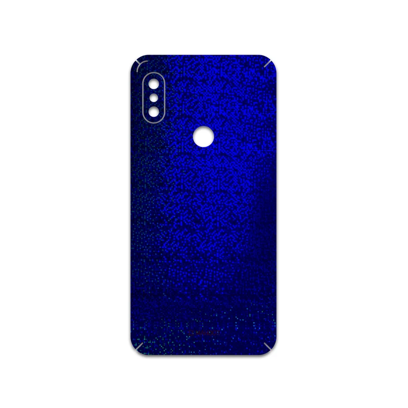 برچسب پوششی ماهوت مدل Blue-Holographic مناسب برای گوشی موبایل شیائومی Redmi Note 6 Pro