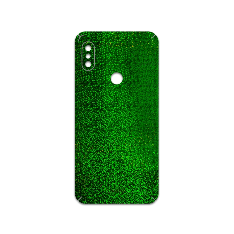 برچسب پوششی ماهوت مدل Green-Holographic مناسب برای گوشی موبایل شیائومی Redmi Note 6 Pro