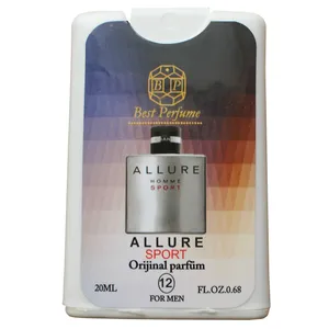 عطر جیبی مردانه بست پرفیوم مدل Allure حجم 20 میلی لیتر