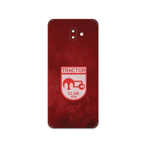 MAHOOT Tractor-FC Cover Sticker for Samsung Galaxy J6 Plus