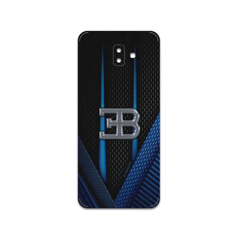 برچسب پوششی ماهوت مدل BUGATTI مناسب برای گوشی موبایل سامسونگ Galaxy J6 Plus