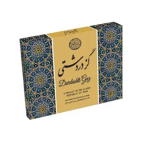گز لقمه 20 درصد مخلوط پسته و بادام دردشتی - 400 گرم