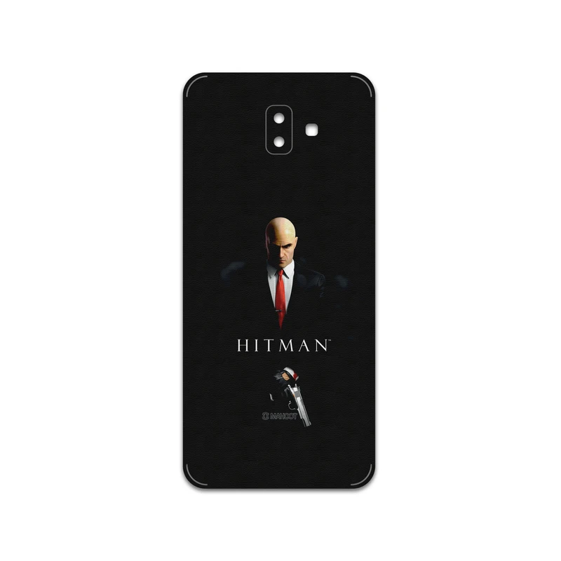 برچسب پوششی ماهوت مدل HITMAN-Game مناسب برای گوشی موبایل سامسونگ Galaxy J6 Plus