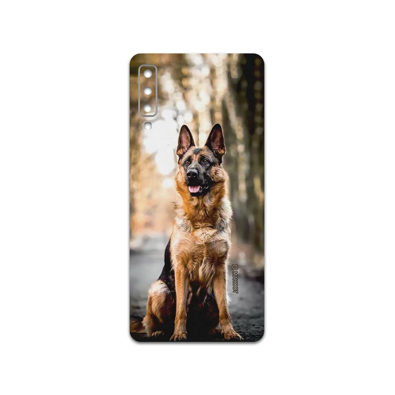 برچسب پوششی ماهوت مدل Dog-1 مناسب برای گوشی موبایل سامسونگ Galaxy A7 2018