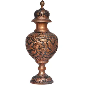 تنگ مسی طرح گل مرغ کد ۲۳۰