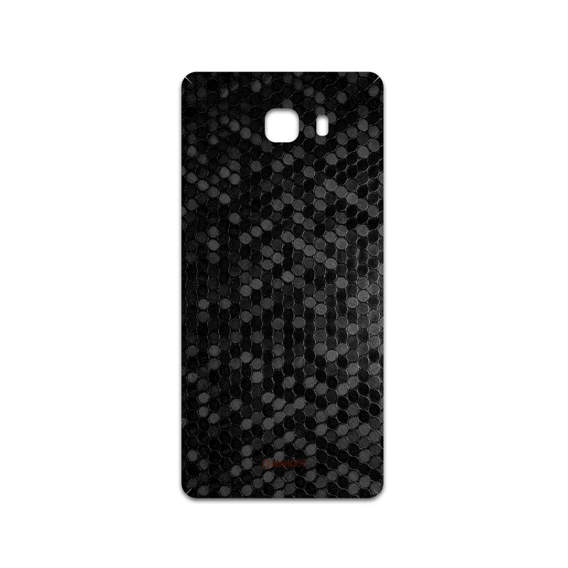 برچسب پوششی ماهوت مدل Honey-Comb-Circle مناسب برای گوشی موبایل سامسونگ Galaxy C9 Pro