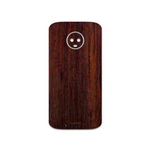 MAHOOT Red-Wood Cover Sticker for motorola Moto G6