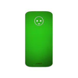 MAHOOT Metallic-Green Cover Sticker for motorola Moto G6