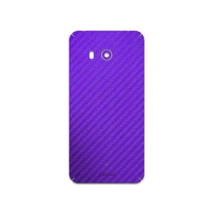 MAHOOT Purple-Fiber Cover Sticker for htc U11