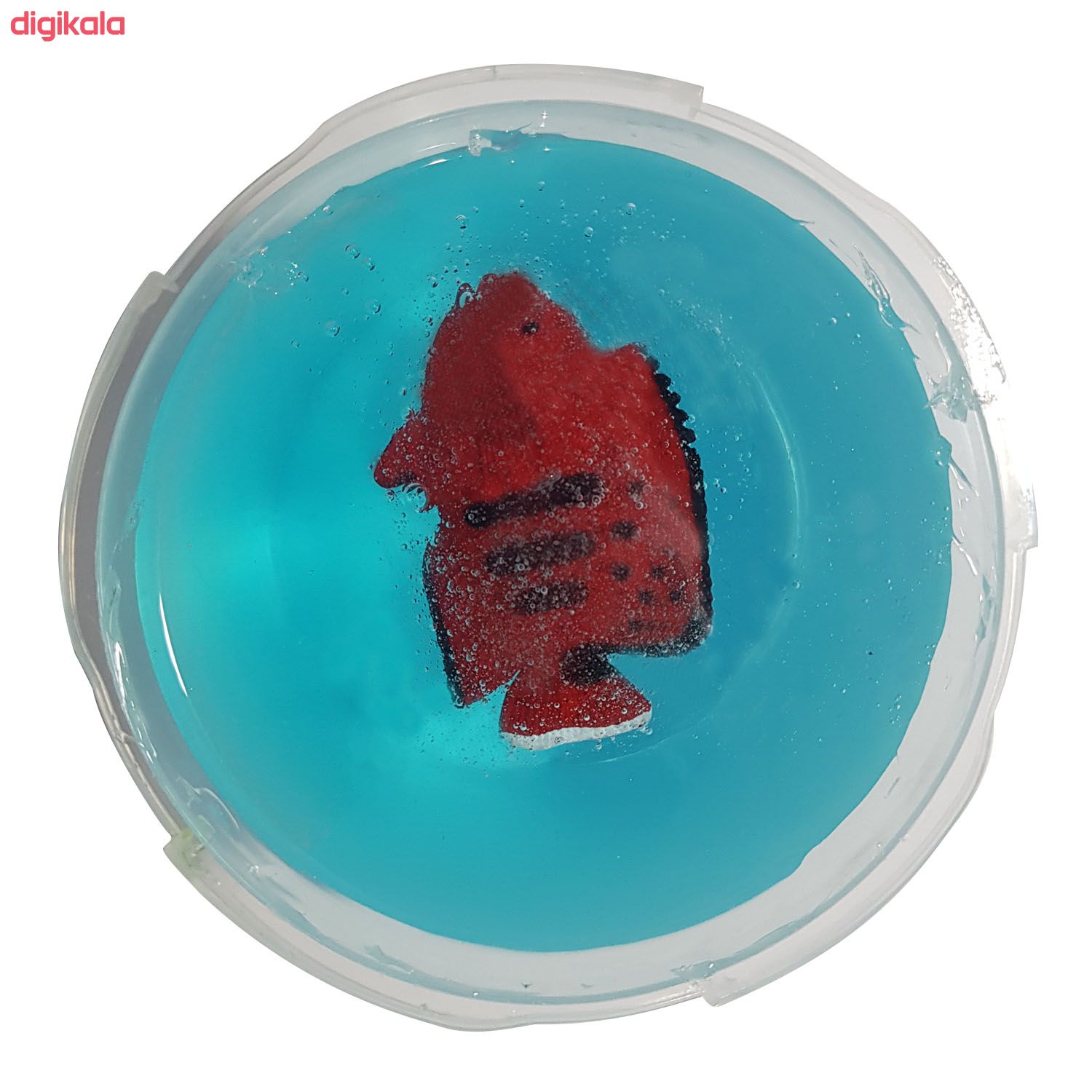 ژل بازی اسلایم شباهنگ مدل ماهی قرمز خالخالی