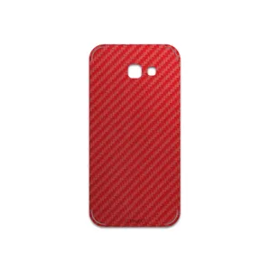MAHOOT Red-Fiber Cover Sticker for Samsung Galaxy A5 2017