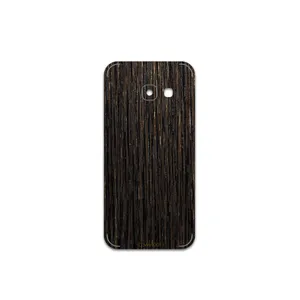 MAHOOT Dark-Gold-Stripes-Wood Cover Sticker for Samsung Galaxy A3 2017