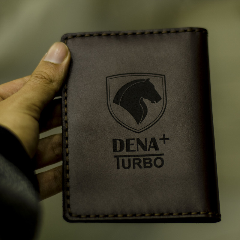 کیف مدارک خودرو چرمینه اسپرت طرح دناپلاس توربو کد 42024