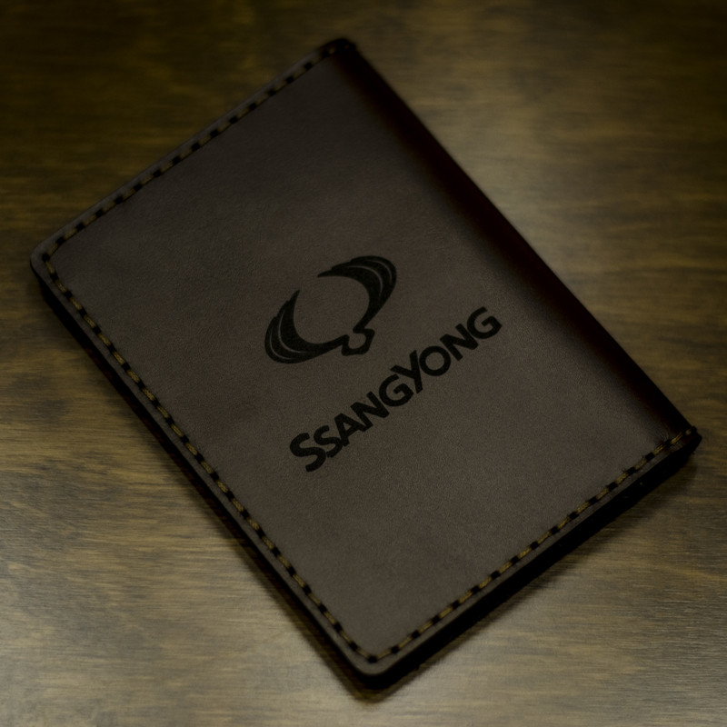 کیف مدارک خودرو چرمینه اسپرت طرح سانگ یانگ کد 54024