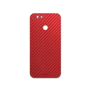 MAHOOT Red-Fiber Cover Sticker for Huawei Y6 Prime 2018