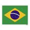 استیکر مستر راد طرح پرچم برزیل مدل HSE 038