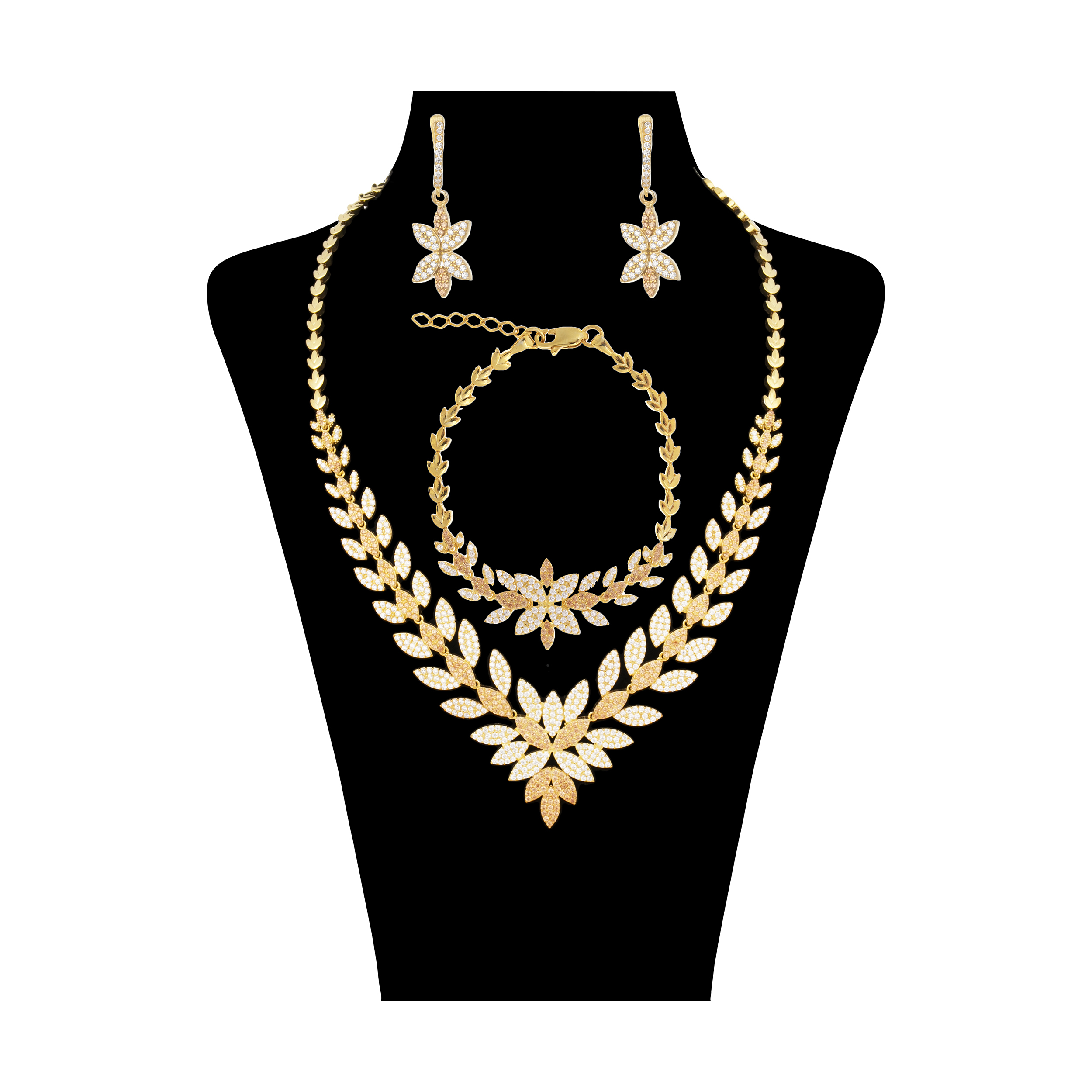 نیم ست نقره زنانه سینانر کد SN-R08