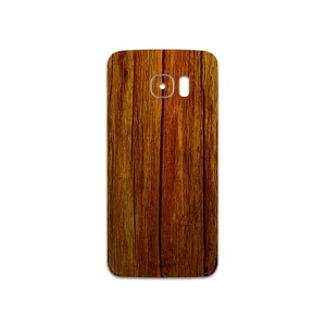 MAHOOT Orange-Wood Cover Sticker for Samsung Galaxy S7 Edge